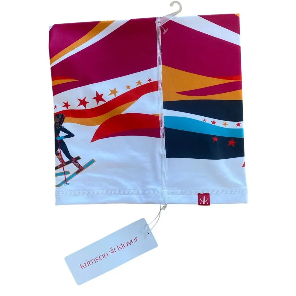 NWT Krimson Klover Neck GAITER Dream On in Multi Apres Ski
